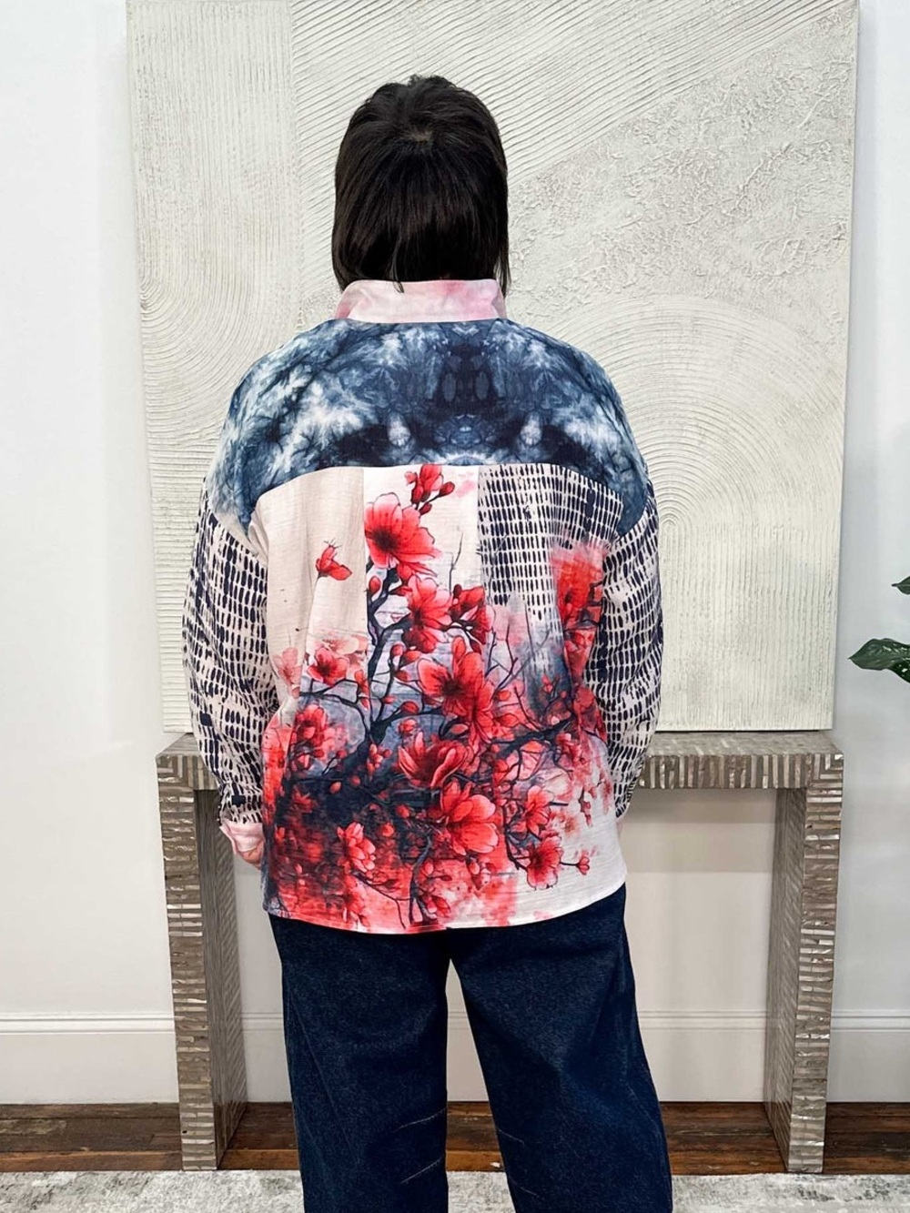 Nuukaa NOMA OVERSIZED SHIRT, SAKURA PINK Size Large Button-Up U.S 8 / 10 Artful